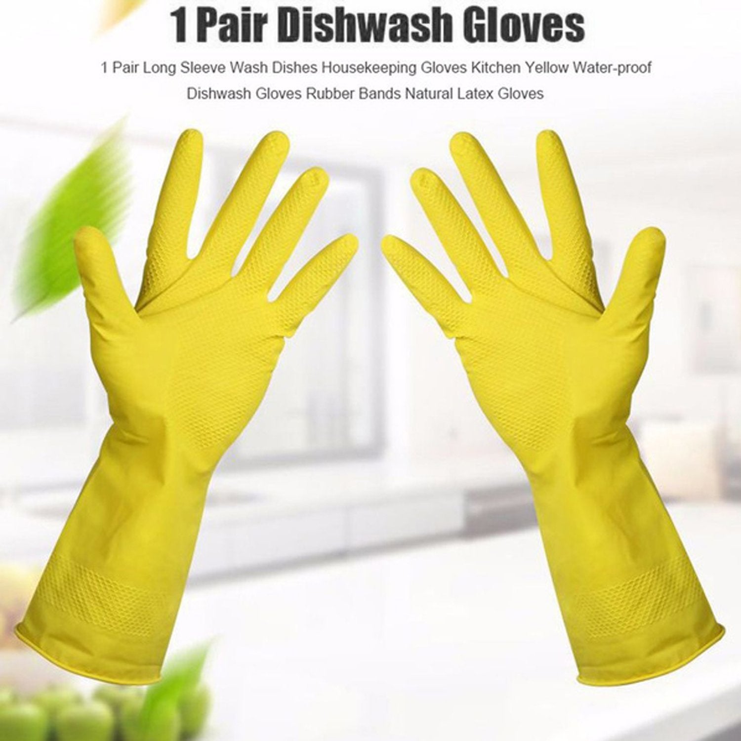 0680 Multipurpose Rubber Reusable Cleaning Gloves 0680 Multipurpose Rubber Reusable Cleaning Gloves